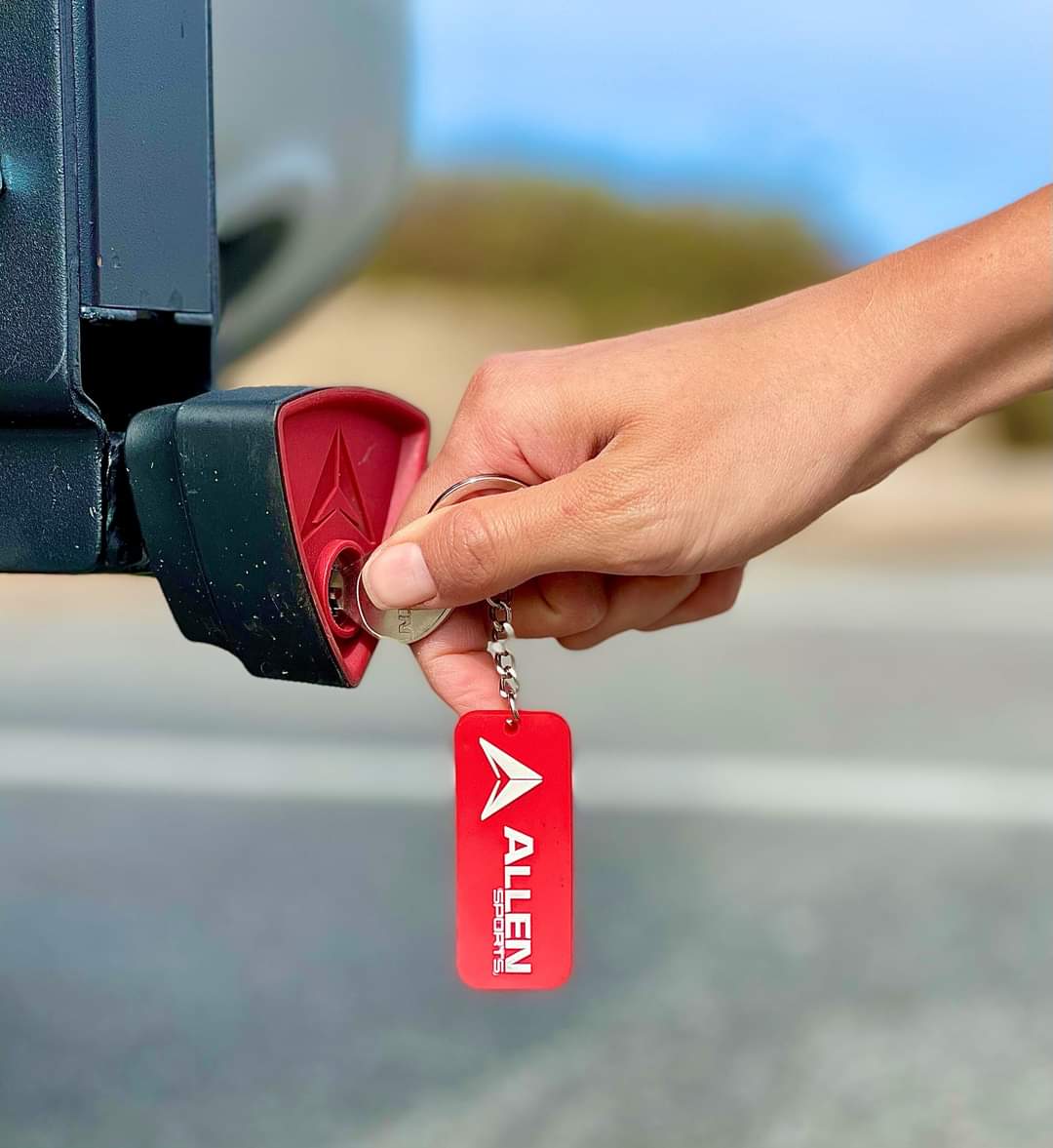 Portabicicletas hitch Allen Sports (4 bicicletas), incluye 2 llaves