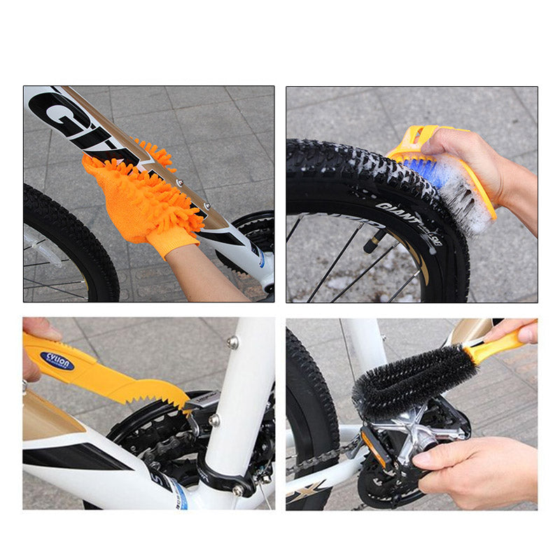 Kit de limpieza para bicicleta