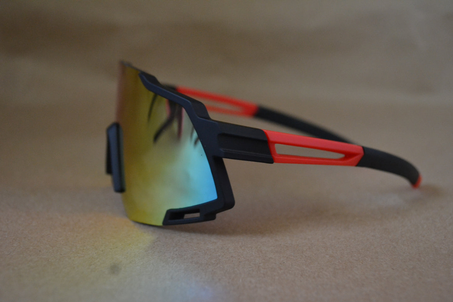 Kit de anteojos con marco negro, lentes intercambiables