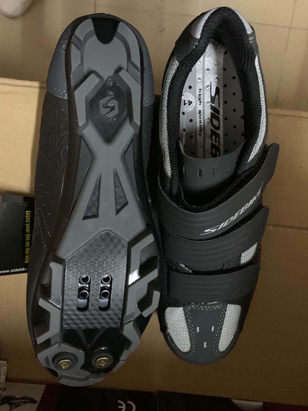 Zapato MTB unisex - Color gris con negro